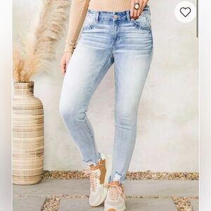 BKE Victoria Ankle Skinny Stretch Jean /28